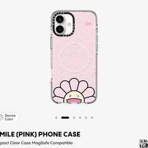 TAKASHI MURAKAMI x CASETiFY: FLOWERS BLOOM SMILE (PINK) iPhone 16 Plus